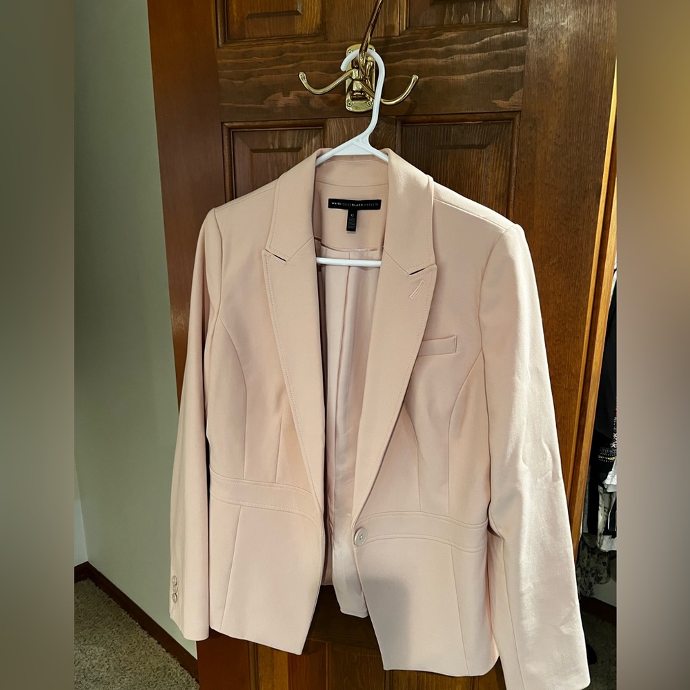 Pale pink blazer
